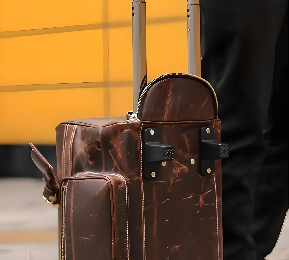 best leather carry on bag